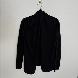 THEORY 100% Cashmere Black Women's Cardigan